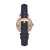 Thumbnail Image 2 of Fossil Carlie Mini Ladies' Navy Leather Strap Watch