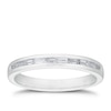 Thumbnail Image 1 of 18ct White Gold 1/4ct Baguette Diamond Channel Set Band