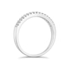 Thumbnail Image 2 of 18ct White Gold 0.25ct Diamond Double Row Band