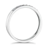 Thumbnail Image 2 of Platinum 0.10ct Diamond Straight Band