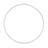 Thumbnail Image 0 of Sterling Silver 20 Inch 3.5mm Curb Chain