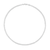 Thumbnail Image 1 of Sterling Silver 20" Curb Chain