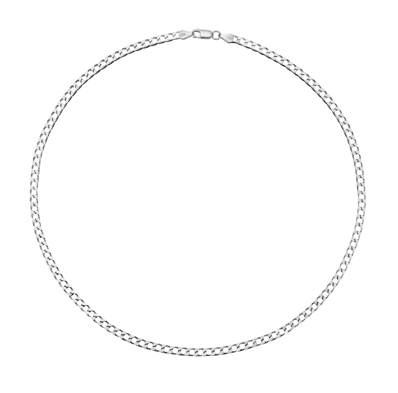 Sterling Silver 20 Inch 3.5mm Curb Chain