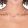 Thumbnail Image 1 of Sterling Silver 20 Inch 3.5mm Curb Chain