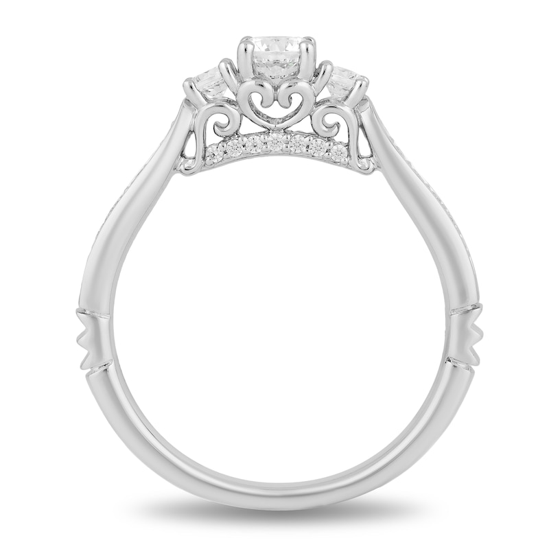 Main Image 3 of Enchanted Disney Fine Jewellery 0.50ct Diamond Cinderella Ring