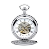 Thumbnail Image 2 of Mount Royal Silver Tone Skeleton Pocket Watch