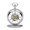 Thumbnail Image 1 of Mount Royal Silver Tone Skeleton Pocket Watch