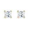 Thumbnail Image 0 of 9ct Yellow Gold Cubic Zirconia Square 4mm Stud Earrings