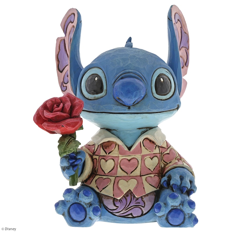 Main Image 1 of Disney Traditions Clueless Casanova Stitch Figurine