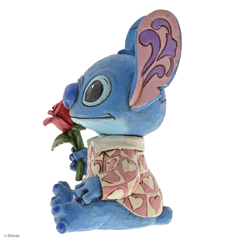 Main Image 2 of Disney Traditions Clueless Casanova Stitch Figurine