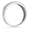 Thumbnail Image 2 of 9ct White Gold 0.25ct Diamond Multiple Row Eternity Ring