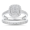 Thumbnail Image 0 of Perfect Fit 9ct White Gold 0.40ct Total Diamond Bridal Set