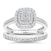 Thumbnail Image 1 of Perfect Fit 9ct White Gold 0.40ct  Diamond Bridal Set
