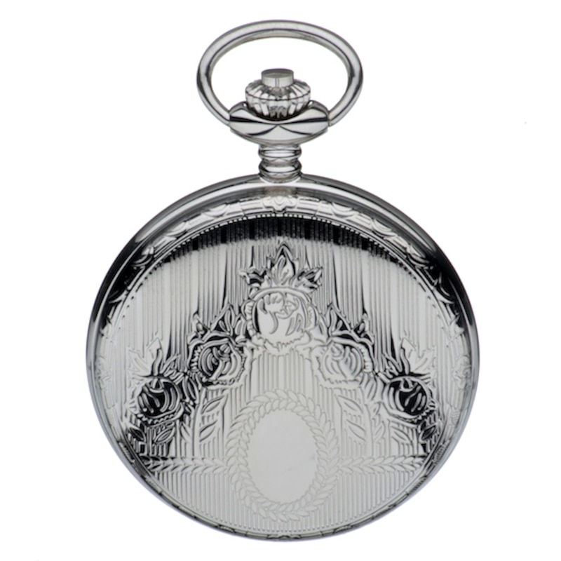 Men's Chrome Pocket Watch