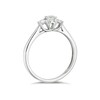 Thumbnail Image 2 of 9ct White Gold 0.33ct Diamond Three Stone Ring