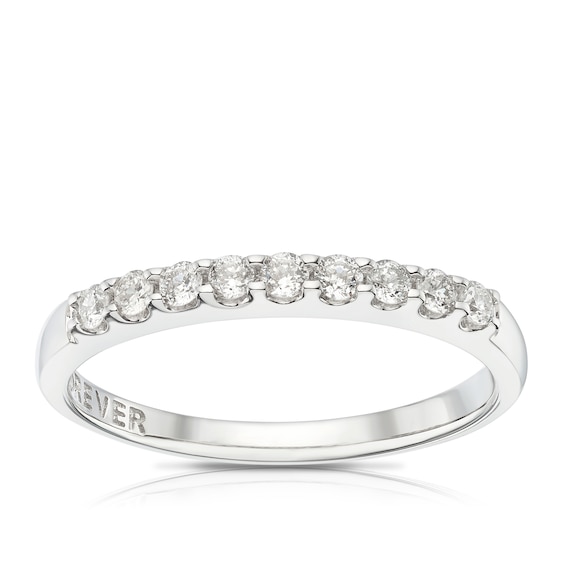 The Forever Diamond 18ct White Gold 0.20ct Diamond Eternity 
