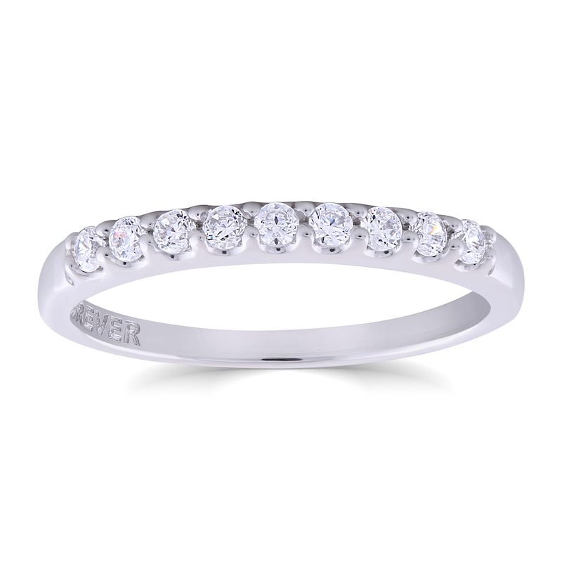 The Forever Diamond 18ct White Gold 0.20ct Eternity Ring