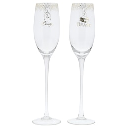 Disney Enchanting Bridal Belle Toasting Glasses