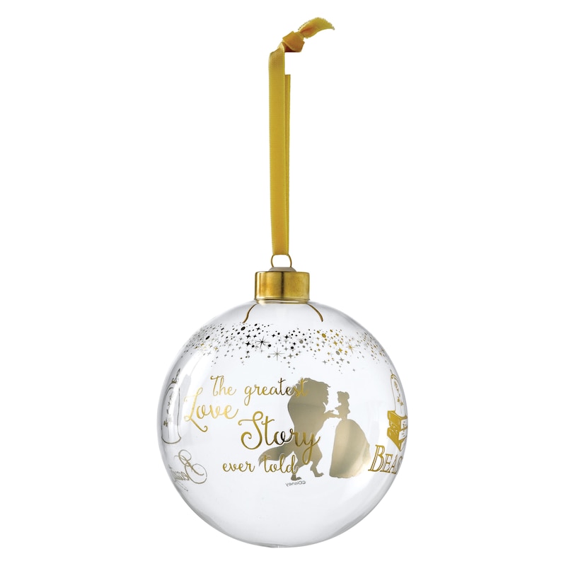 Main Image 1 of Disney Enchanting Bridal Belle Wedding Bauble Ornament