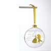 Thumbnail Image 3 of Disney Enchanting Bridal Belle Wedding Bauble Ornament