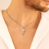 Thumbnail Image 2 of Sterling Silver Plain Cross Pendant