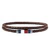 Thumbnail Image 0 of Tommy Hilfiger Men's Brown Leather Bracelet