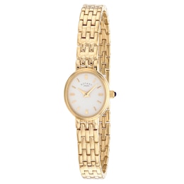 Rotary Ladies' Timepieces Gold-Plated Bracelet Watch