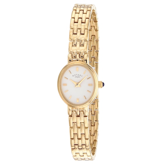 Rotary Women's Timepieces Gold-Plated Bracelet Watch