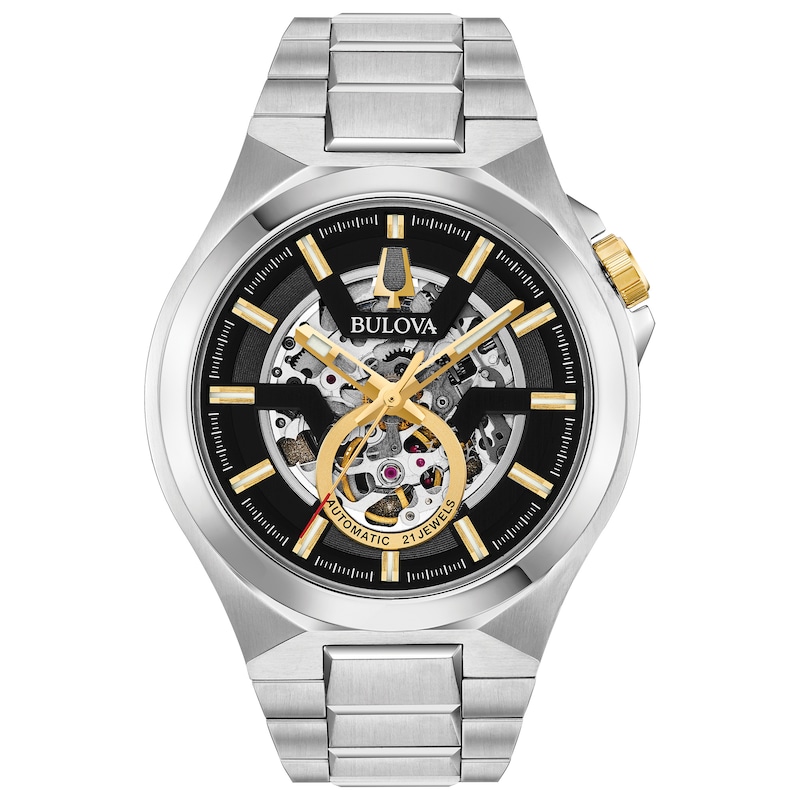 Main Image 1 of Bulova Maquina Automatic Men's Two-Tone Bracelet Watch