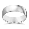 Thumbnail Image 1 of 9ct White Gold 7mm Extra Heavy Court Ring