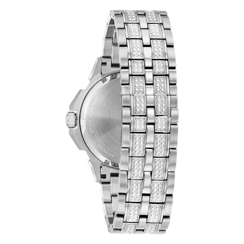 Main Image 2 of Bulova Crystal Octava Men's Stainless Steel Bracelet Watch