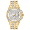 Thumbnail Image 0 of Bulova Crystal Octava Men's Gold Tone Bracelet Watch