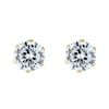 Thumbnail Image 0 of 9ct Yellow Gold Cubic Zirconia 5mm Stud Earrings