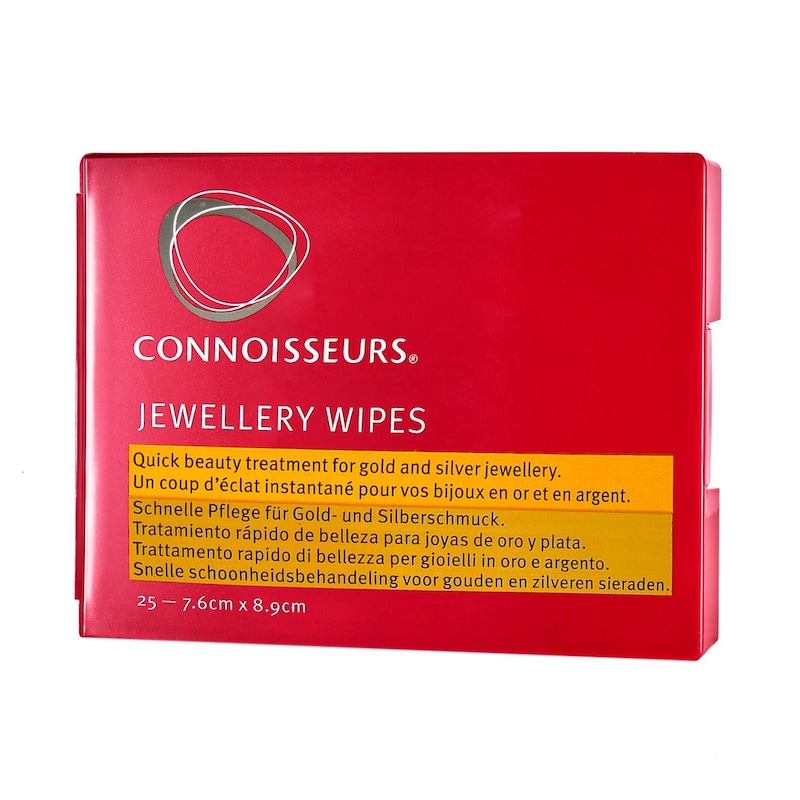 Connoisseurs Gold & Silver Jewellery Wipes