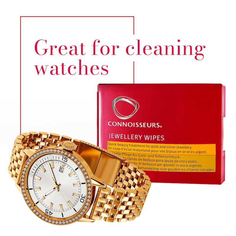 Main Image 5 of Connoisseurs Gold & Silver Jewellery Wipes
