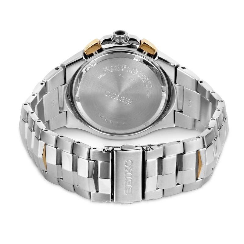 Main Image 4 of Seiko Coutura Men's Black Chronograph Dial Two Tone Stainless Steel Watch