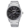 Thumbnail Image 0 of Seiko Classic Dress Men's Black Stainless Steel Bracelet Watch