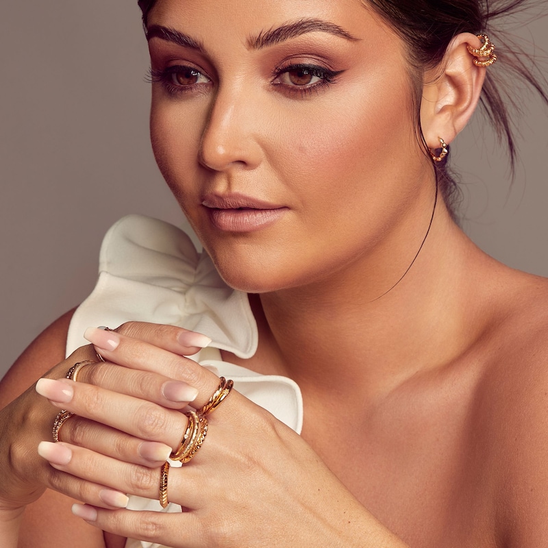 Main Image 3 of Hot Diamonds X Jac Jossa 18ct Gold Plated Beach Earrings