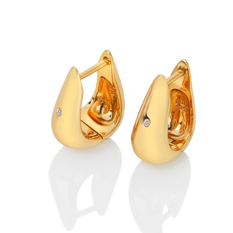 Hot Diamonds X Jac Jossa Soul 18ct Gold Plated Earrings
