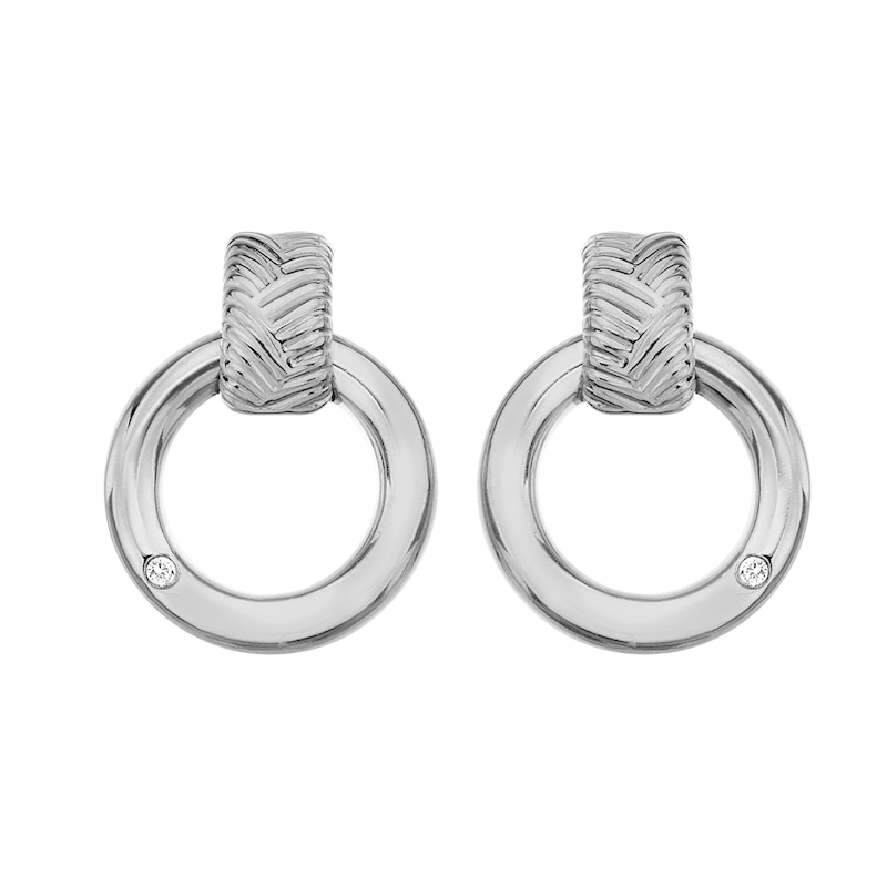 Main Image 1 of Hot Diamonds X Jac Jossa Spirit Sterling Silver Earrings