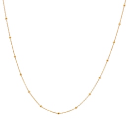Hot Diamonds X Jac Jossa 18ct Gold Plated 18" Beaded Choker