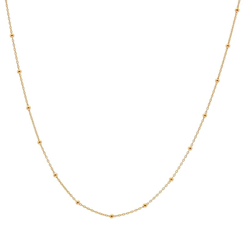 Main Image 1 of Hot Diamonds X Jac Jossa 18ct Gold Plated 18" Beaded Choker