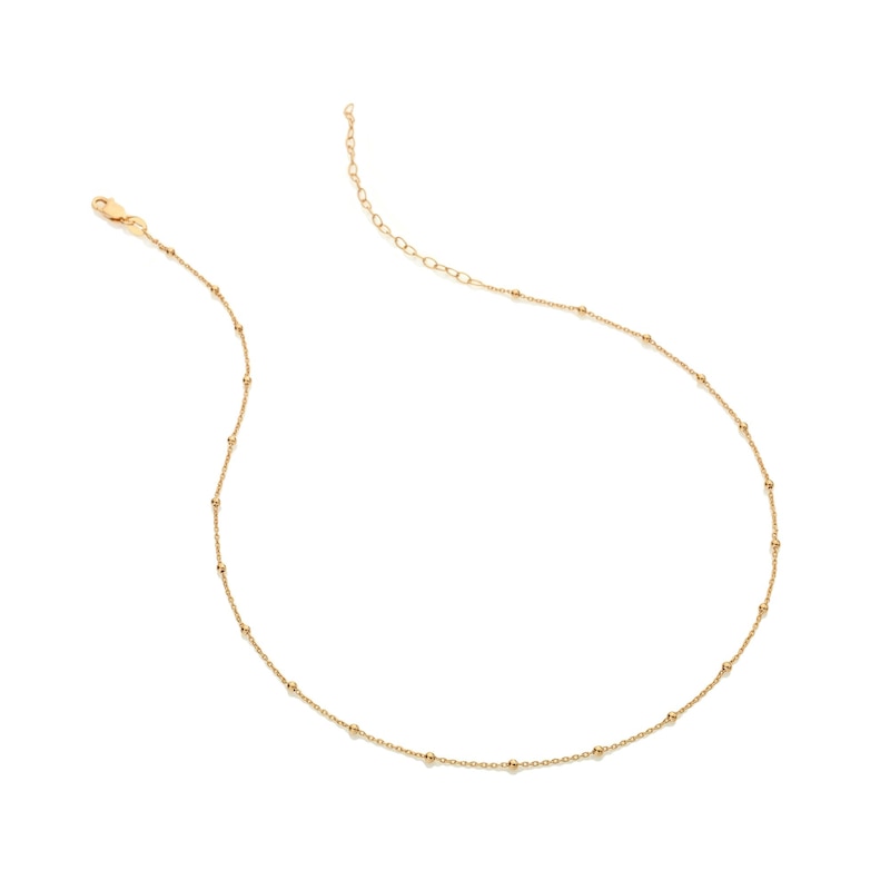 Main Image 2 of Hot Diamonds X Jac Jossa 18ct Gold Plated 18" Beaded Choker