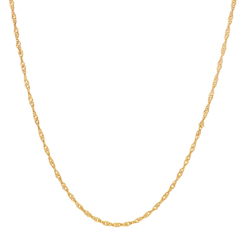 Main Image 1 of Hot Diamonds X Jac Jossa 18ct Gold Plated Singapore Chain