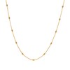 Thumbnail Image 1 of Hot Diamonds X Jac Jossa 18ct Gold Plated Oval Cable Chain