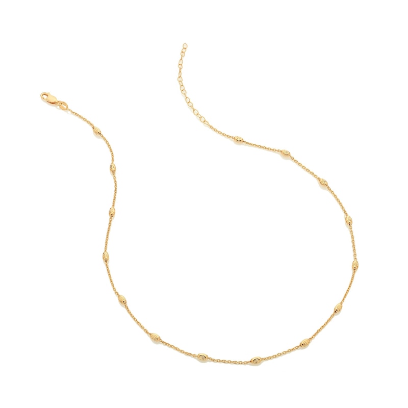 Main Image 2 of Hot Diamonds X Jac Jossa 18ct Gold Plated Oval Cable Chain
