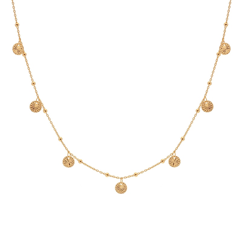 Main Image 1 of Hot Diamonds X Jac Jossa 18ct Gold Plated Droplet Chain