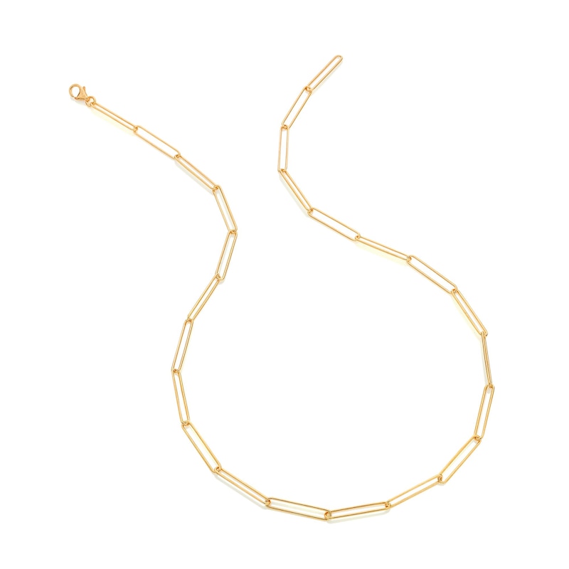 Main Image 2 of Hot Diamonds X Jac Jossa 18ct Gold Plated Square Chain
