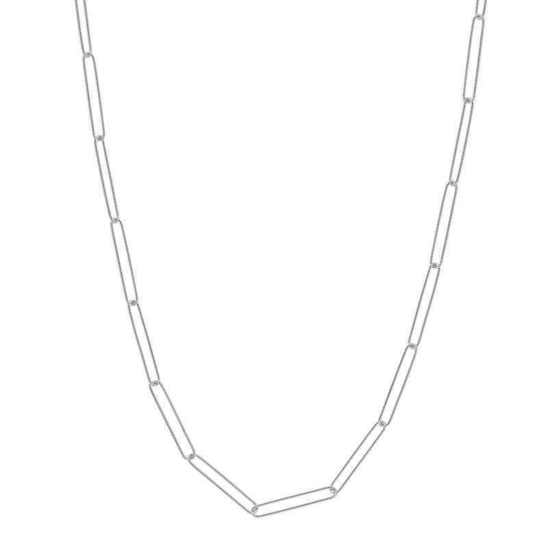 Hot Diamonds X Jac Jossa Embrace Rhodium Plated Square Chain