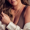 Thumbnail Image 3 of Hot Diamonds X Jac Jossa 18ct Gold Plated 18" Singapore Chain